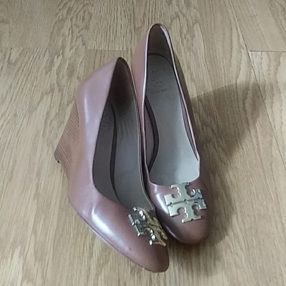 Tory Burch Shoes - Tory Birch Raleigh Wedge Heels 6